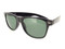 Wayfarer Sunglasses Black Frame - Glass Gray Lenses
