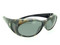 Over Glasses Granite Tortoise Frame-Gray Polarized Lenses