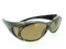 Over Glasses Granite Tortoise Frame-Brown Polarized Lenses