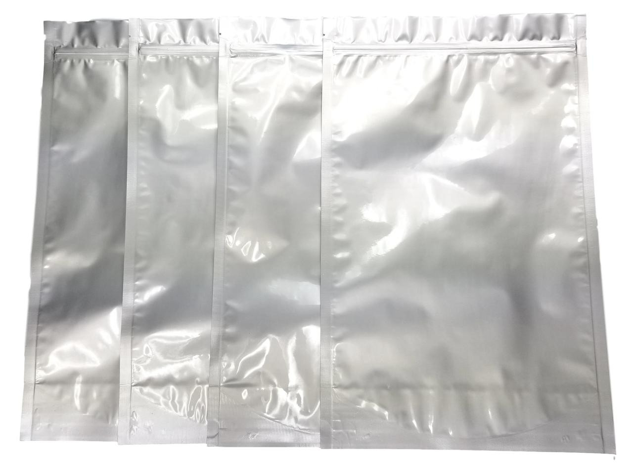 1-Gallon Zip Seal Gusseted Mylar Bag - 5 mil (10x16x4)