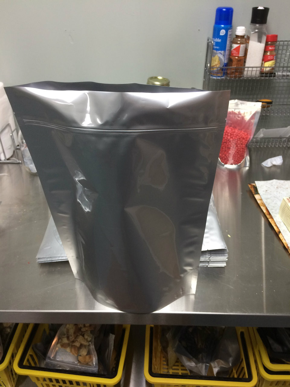 1 Gallon Mylar Bag With Ziplock Case