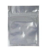 (100) 3.5"x4.5" 5 MIl Ziplock Zip Seal Mylar Bags 