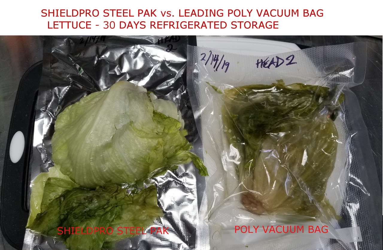 500) SteelPak FoodSaver Compatible Textured/Embossed 11x14 1 Gallon Mylar  Vacuum Bags (Patented) - Discount Mylar Bags