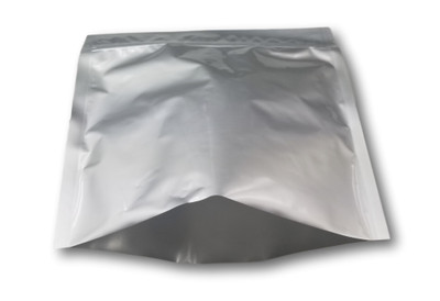 Please note - Tamper evident bags come heat sealed ABOVE the ziplock while the bottom is open.