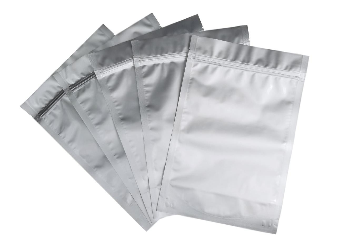 1 Quart 7 Mil Mylar Zip Lock Bags (100-COUNT)