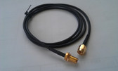 INTCABLE100 RF Cable (SMA straight male plug + 1m cable + bulkhead mount SMA female jack)