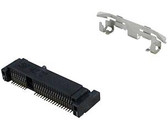 Add a Product - Mini PCI Express Socket, H=5.6mm, GF With Latch 5.6H (one piece), w/Cap