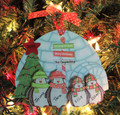 Penguin Ornament Family of 4