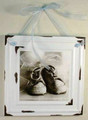 Blue Personalized Baby Shoe Tin