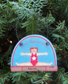 Gymnastics Personalized Christmas Ornament