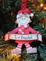Preschool Elf Red Girl
