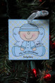 My First Christmas Angel Baby Boy Christmas Ornament