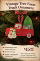 Vintage Tree Farm Truck 3