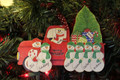 Red Truck Taking Home the Tree Single Parent or Grandparent with 7 children
