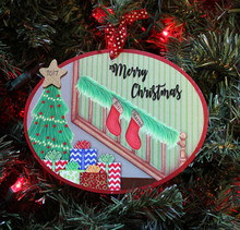 Staircase with Stockings for Family of 2