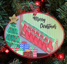 Stockings Ornament Family of 12