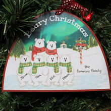 Polar Bear Family of 6