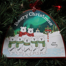 Polar Bear Family of 7