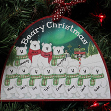 Polar Bears Family of 12