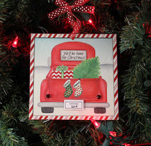 Pickup Truck with Stockings