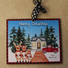 Cabin with Reindeer 3
