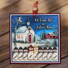 Oh Come Let us Adore Him Family of 9