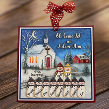 Oh Come Let us Adore Him Family of 10