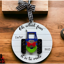 Oh What Fun it is to Ride Tractor