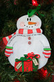 It's the Most Wonderful Time of the Year Personalized Snowman Ornament 2