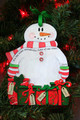 It's the Most Wonderful Time of the Year Personalized Snowman Ornament 4
