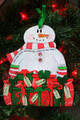 It's the Most Wonderful Time of the Year Personalized Snowman Ornament 7