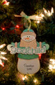 God Child Snowman Personalized Ornament