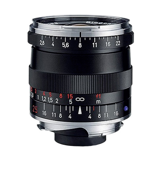Zeiss Biogon T* 25mm F2.8 ZM Black Lens (Demo) - Camera Lane
