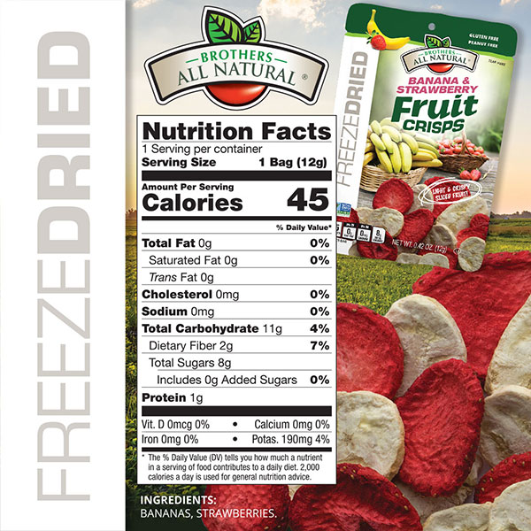 Freeze Dried Fruit Crisps Nutrition Brothers All Natural,Best Mattress Topper For Sciatica