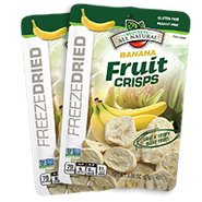 Freeze Dried Banana Fruit Crisps