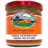 Three Peppercorn Dijon Mustard- Fox Meadow Farm