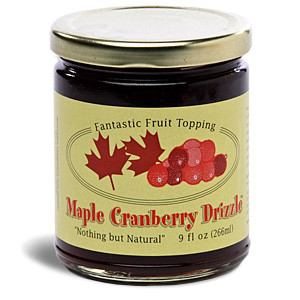 Homemade Maple Cranberry Drizzle by Sidehill Farm, Vermont