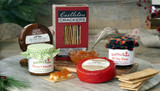 Vermont Cheese Lover Gift Box, with Vermont Jam and Castleton Crackers.