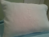 Christening Keepsake Pillow