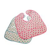 Laminated Dot Bib