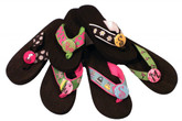 Button Flip Flops