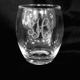 Acrylic Wine Glasses (Stemless) Set/4