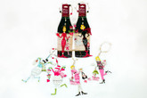 Wine Bottle/Tree Ornament - Single Gal