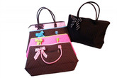 Quilted Tote Bag- Med or Large