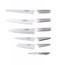 Global G-23951438, 6-PC Knife Set