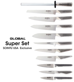 Global G-88/111, 11-PC SUPER Knife Set
