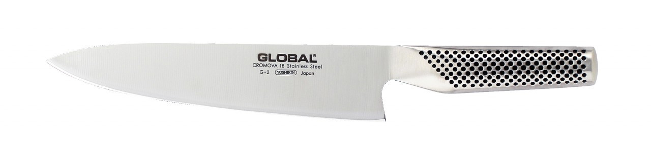  Global Knives 8 Chef's Knife (G-2) with 220/GB Knife Sharpener  Set: Kitchen Products: Home & Kitchen
