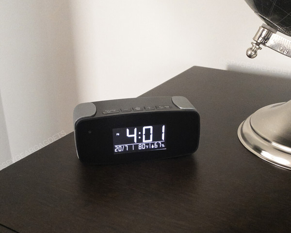 WiFi Mini Alarm Clock Hidden Camera