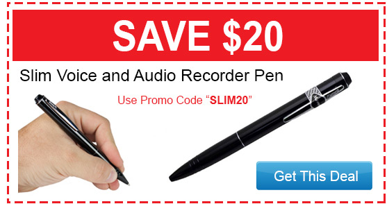 Slim Pen Voice Recorder Sale