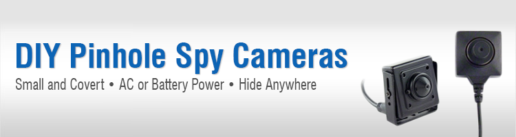 DIY Pinhole Hidden Spy Cameras